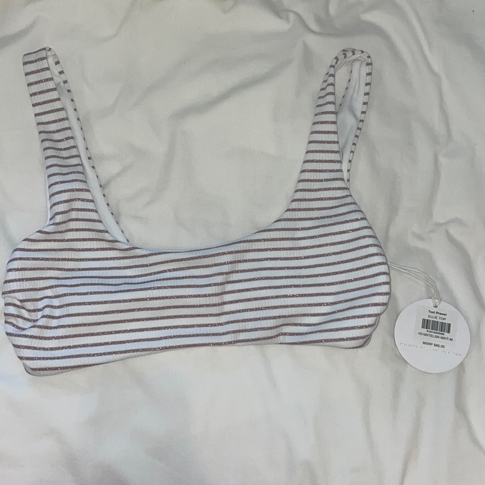 NWT Tori Praver Ellie Bikini Top